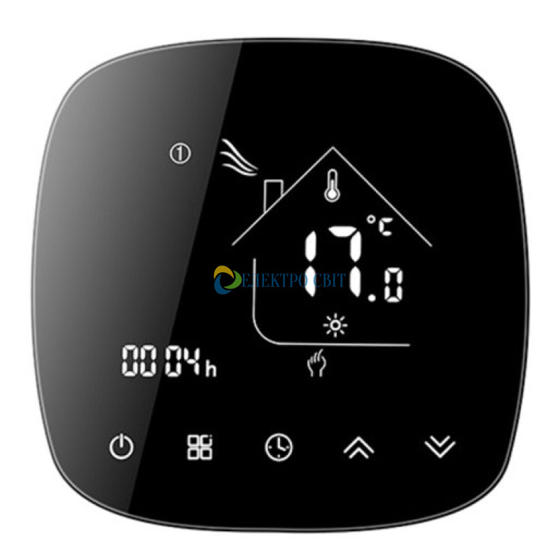 Терморегулятор Ecoset BHT 001 (AC604H) з датчиком температури підлоги 3м